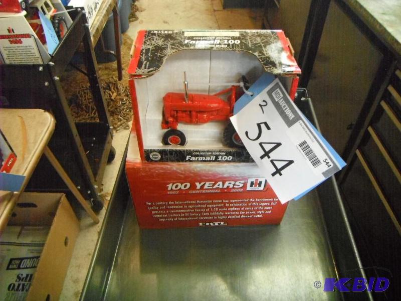lot 544 image: Collectors Edition Farmall 100 Tractor and Fa...