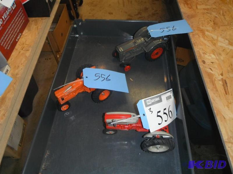 lot 556 image: A Collection of Tractors with a Case Tractor ...
