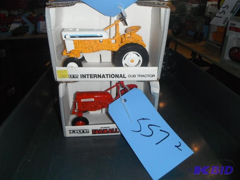 lot 557 image: Farmall Cub Tractor and Special Edition Inter...