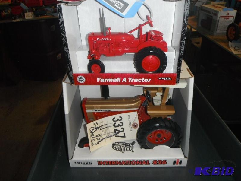 lot 559 image: International 826 Tractor and Farmall A Tract...