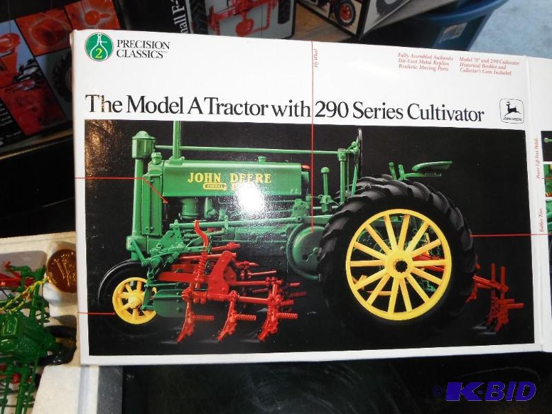 lot 57 image: John Deere Model A Tractor with 290 Series Cu...