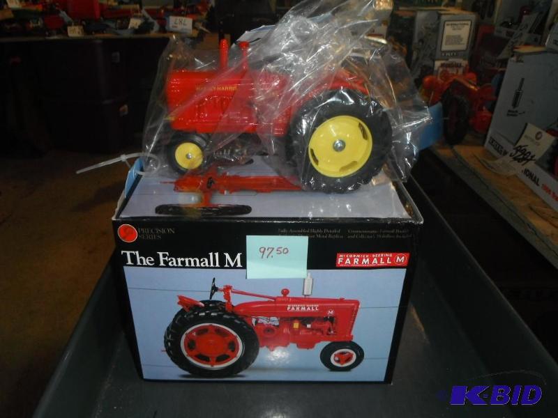 lot 573 image: Farmall M Tractor Precision Series #7 and Mas...