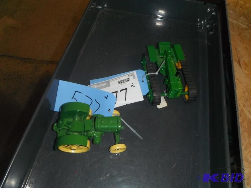 lot 577 image: John Deere MC Tractor and John Deere Tractor...