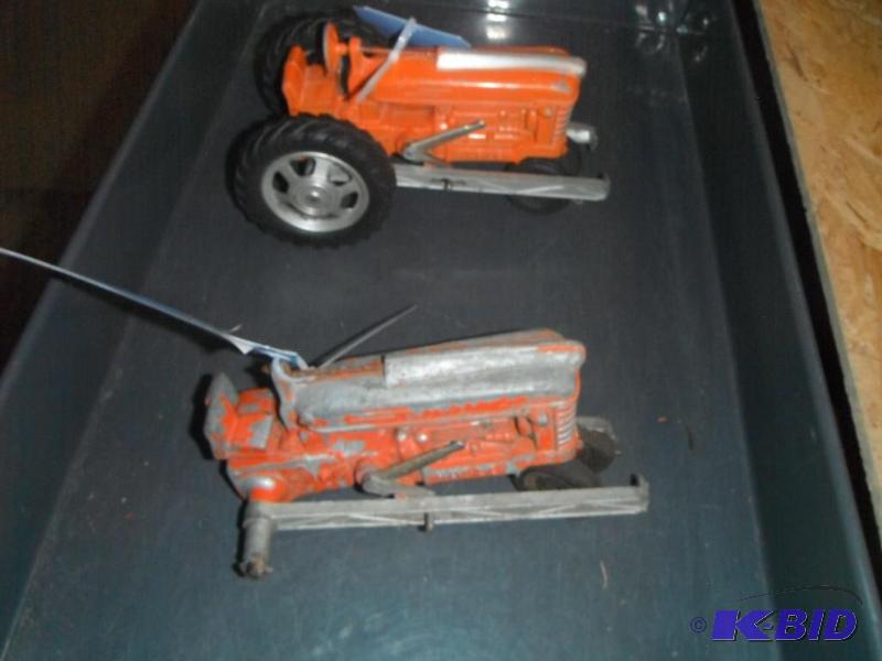 lot 579 image: Two Hubley Tractors...