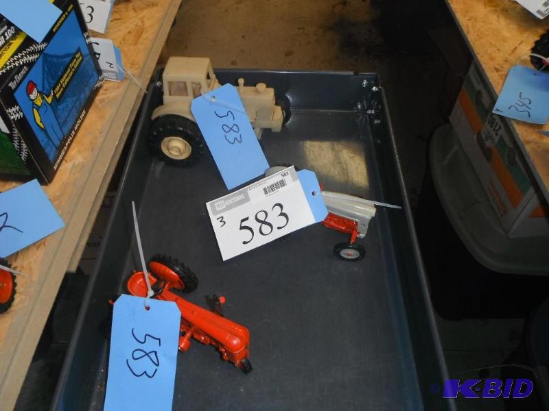 lot 583 image: A Collection of Tractors Including a Ford Tra...