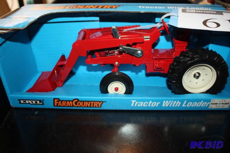 lot 615 image: Farm Country Tractor with Loader...
