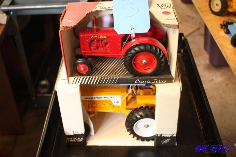 lot 629 image: Minneapolis Moline 6940 Tractor and Classic S...