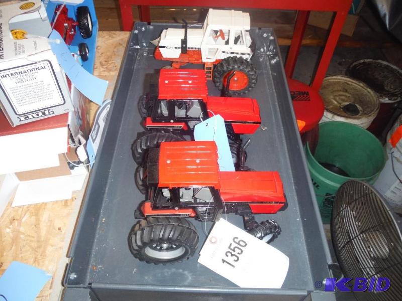 lot 650 image: A Collection of Tractors Including a Case 259...