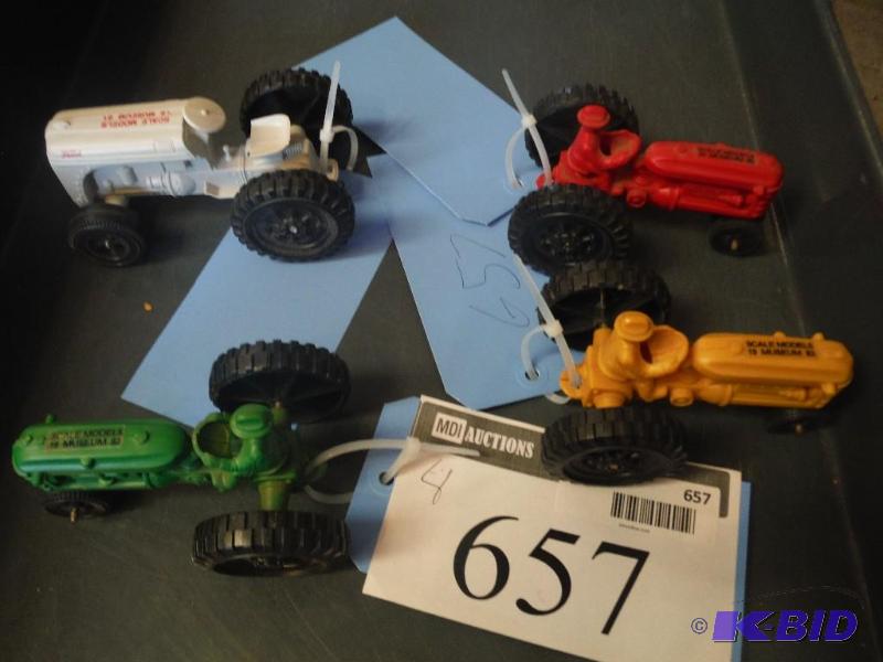 lot 657 image: A Collection of Four Scale Model Museum Tract...