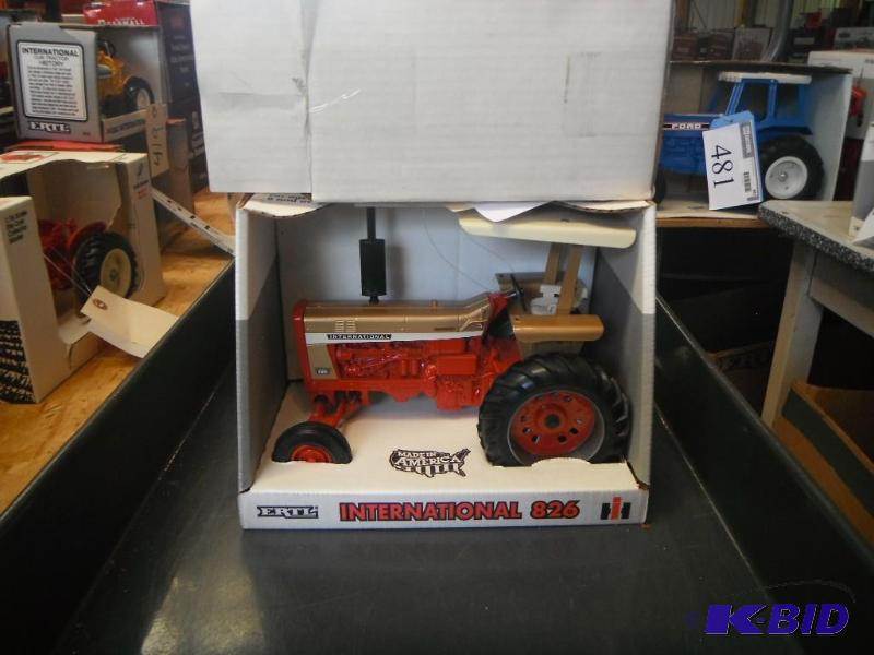 lot 680 image: Farmall H Tractor and International 826 Tract...