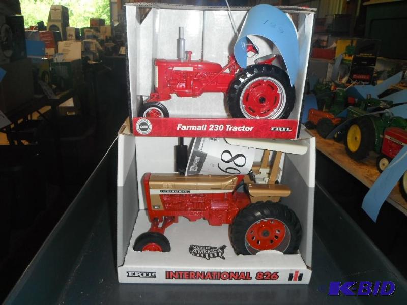 lot 681 image: International 826 Tractor and Farmall 230 Tra...