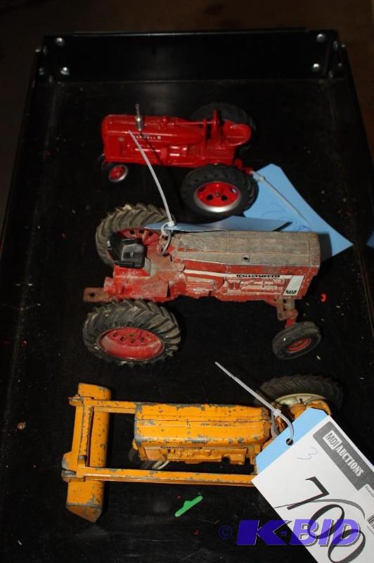 lot 700 image: A Collection of Tractors Including a Farmall ...