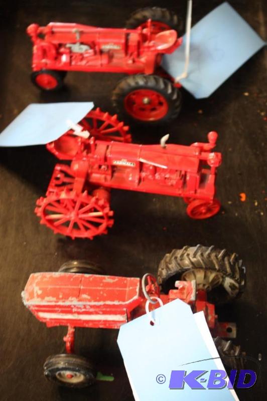lot 713 image: A Collection of Tractors Including a Farmall ...