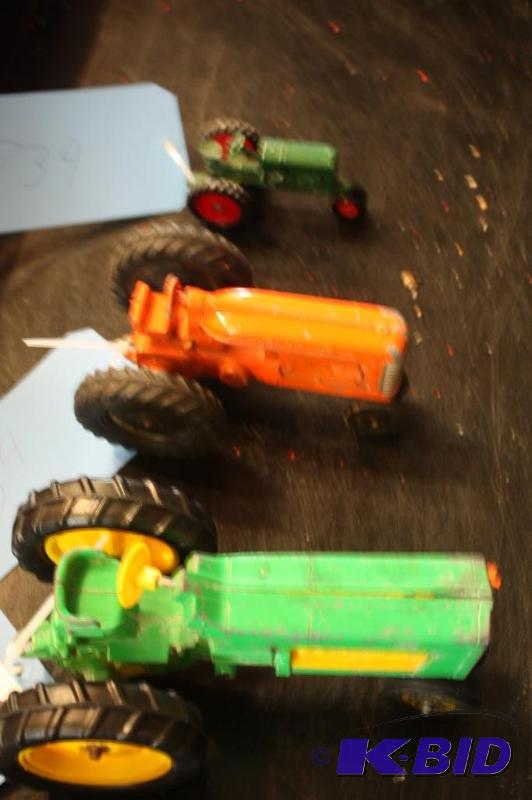 lot 734 image: A Collection of Tractors Including a Hubley J...