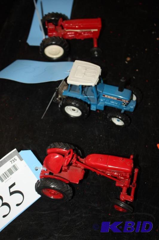 lot 735 image: A Collection of Tractors Including a Internat...