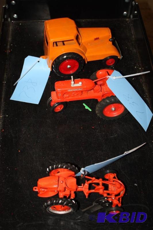 lot 738 image: A Collection of Tractors Including a Minneapo...