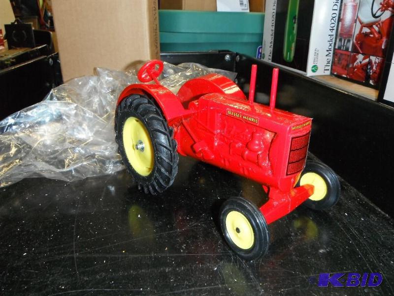 lot 74 image: Massey-Harris Red Toy Tractor...