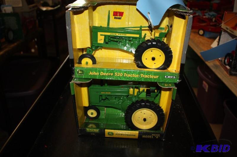 lot 753 image: John Deere Model A Tractor and John Deere 520...