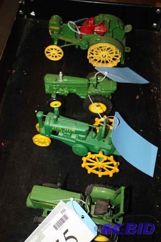 lot 755 image: A Collection of Tractors Including a Kerosene...