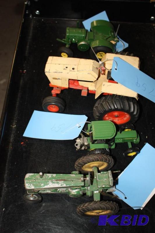 lot 759 image: A Collection of Tractors Including a John Dee...