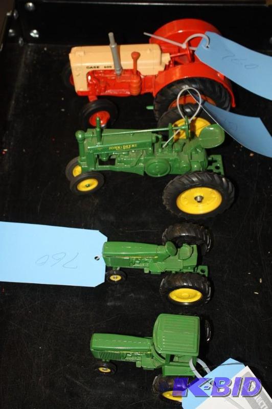 lot 760 image: A Collection of Tractors Including a Case 600...