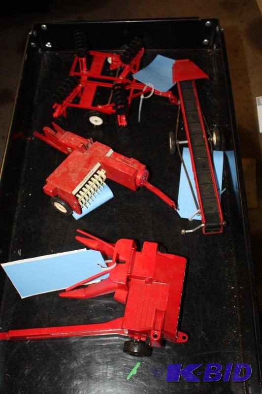 lot 769 image: Lot of (4) Toy Tractor Accessories...