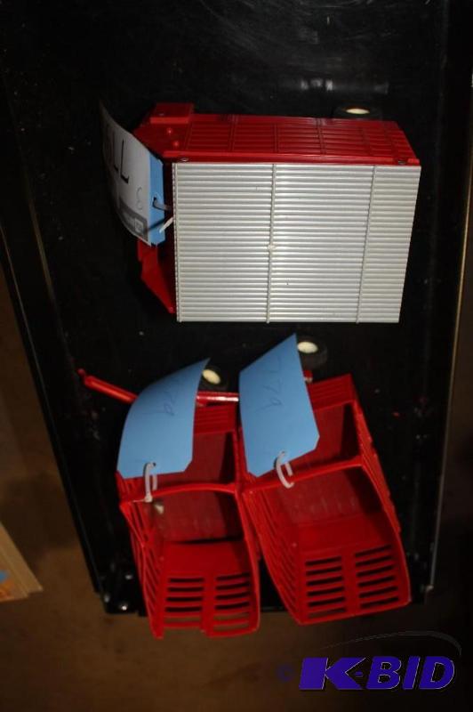 lot 779 image: Lot of (3) Toy Tractor Trailers...