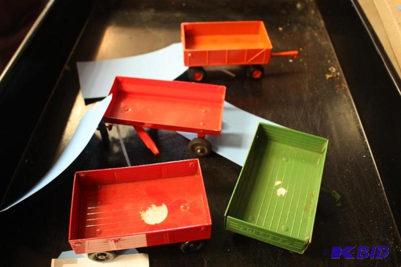 lot 780 image: Lot of (4) Toy Tractor Trailers...