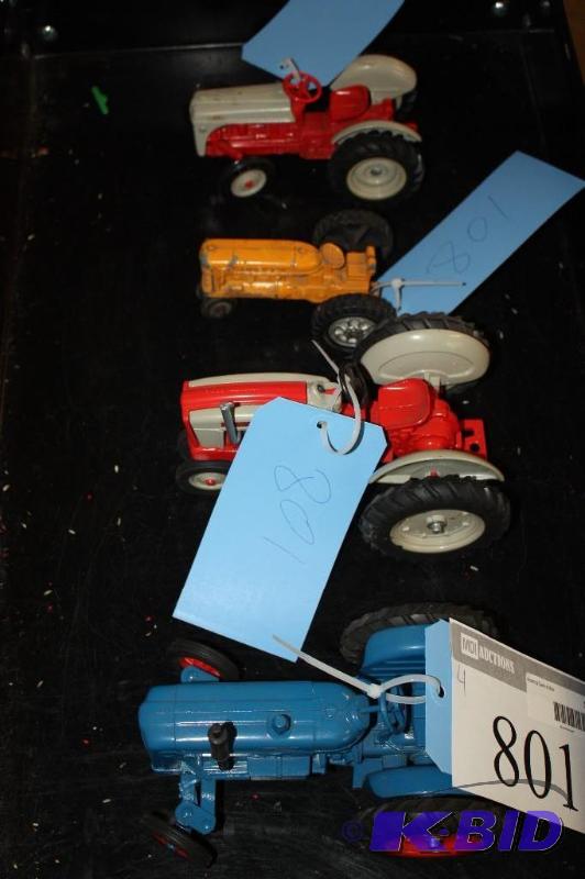lot 801 image: A Collection of Tractors Including a Hubley&n...