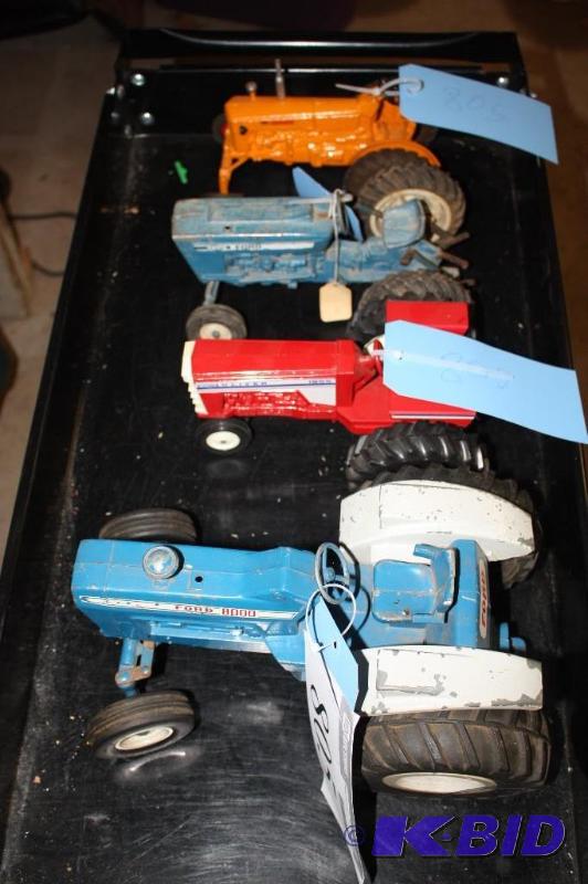lot 805 image: A Collection of Tractors Including a Minneapo...