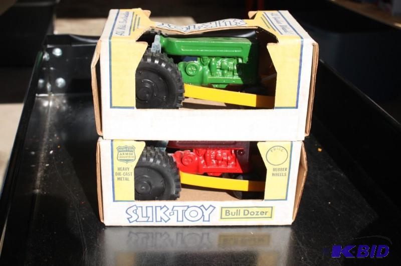 lot 835 image: Two Slik-Toy Tractors...
