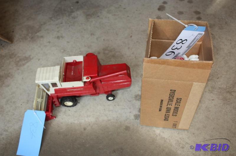 lot 836 image: Massey-Harris 333 Tractor and International H...