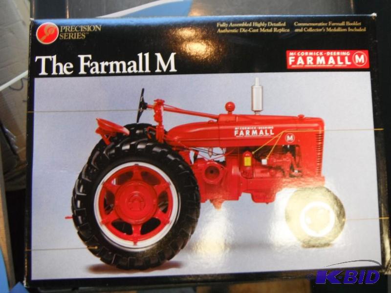 lot 89 image: McCormick Deering Farmall M Tractor Precision...