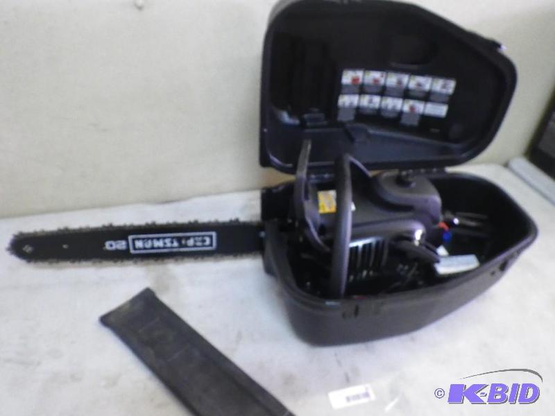 Craftsman 20 inch chainsaw, compression when ...