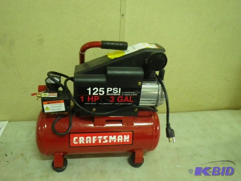 Craftsman air compressor, would not work when...