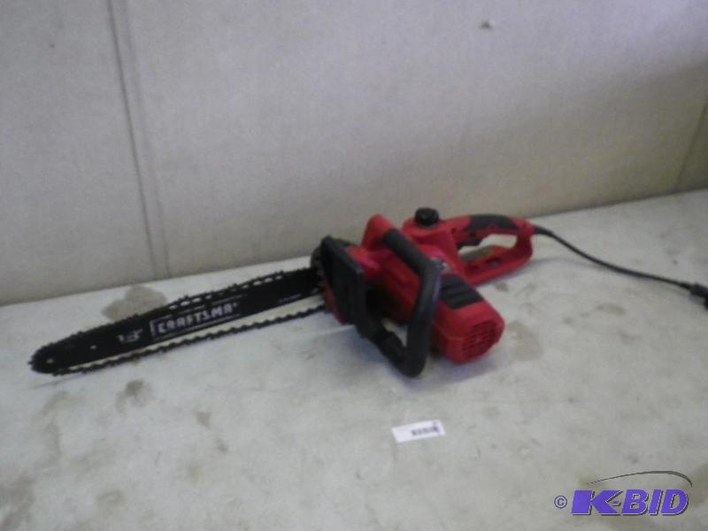 Craftsman electric chainsaw, did not work whe...