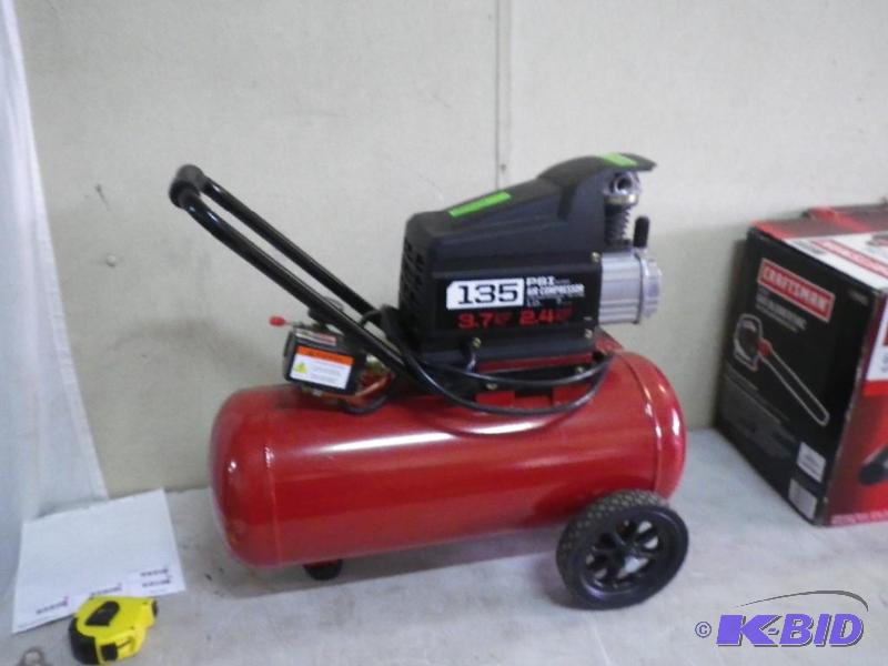 Craftsman air compressor, works but broken fi...