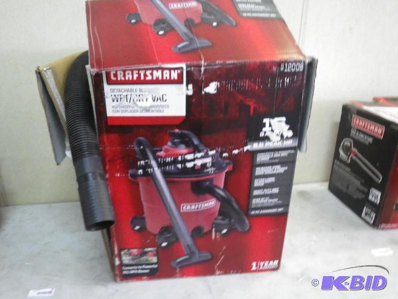 Craftsman shop vac, works...