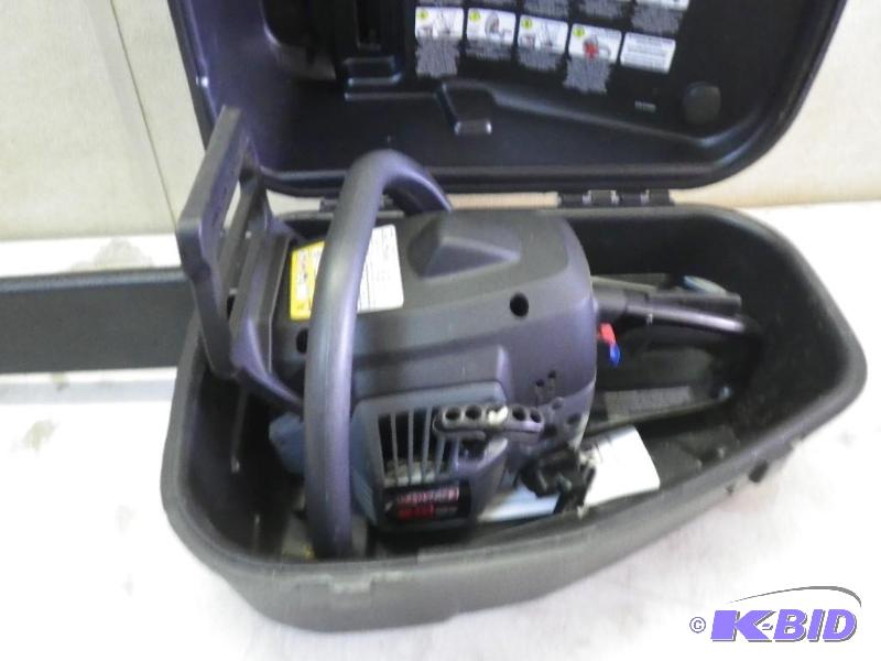 Craftsman chain saw, compression when pulled ...