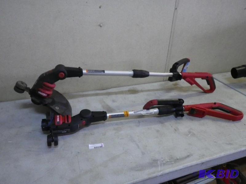 Craftsman battery weed whips, no batteries or...