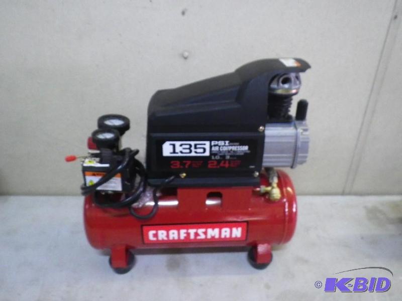 Craftsman air compressor, works...