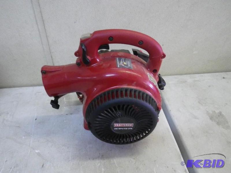 Craftsman blower head, compression when pulle...