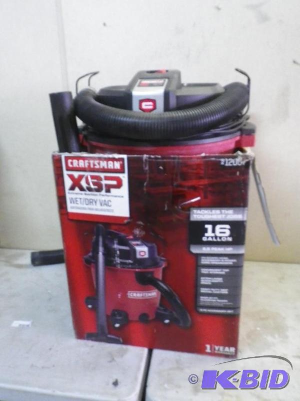 Craftsman shop vac, looks complete, would not...