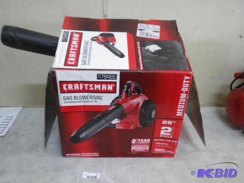 Craftsman blower vac, has compression when pu...