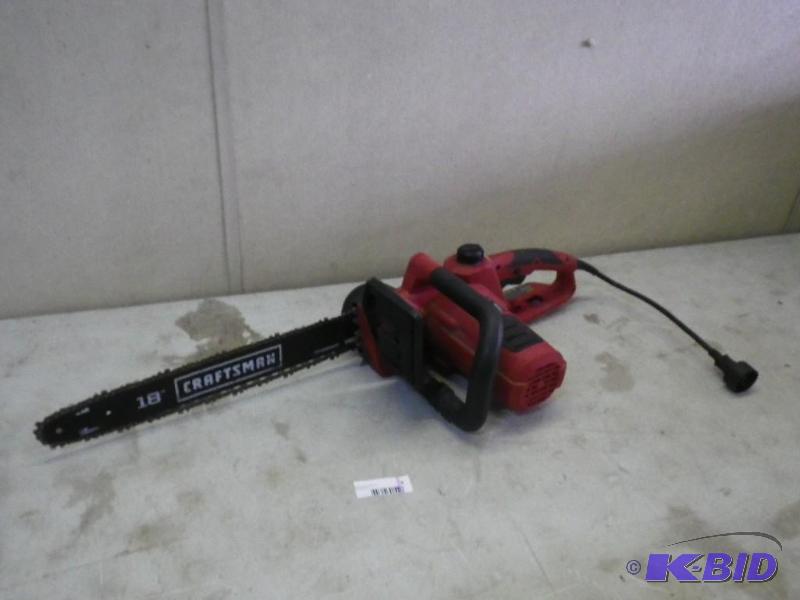 Electric chainsaw, did not work when tested...
