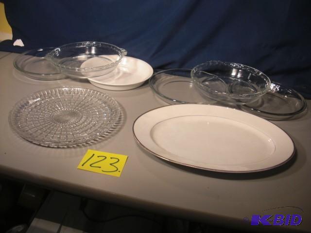 Glass Serving Plates