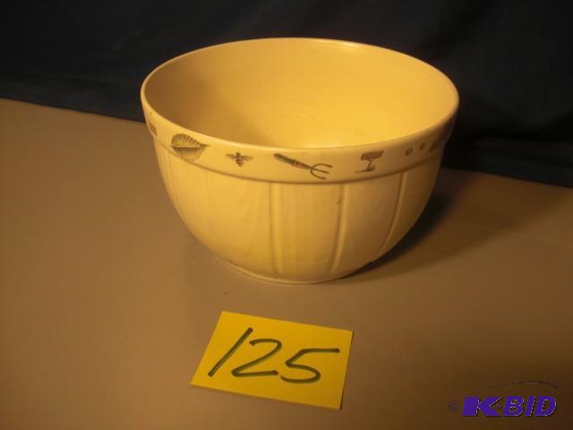 1, Deep Pfalzgraff Naturwood Bowl.. 9 12 in ...