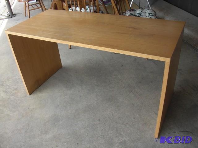 Light Oak plain desk &nbspOpen style &nbsp5...