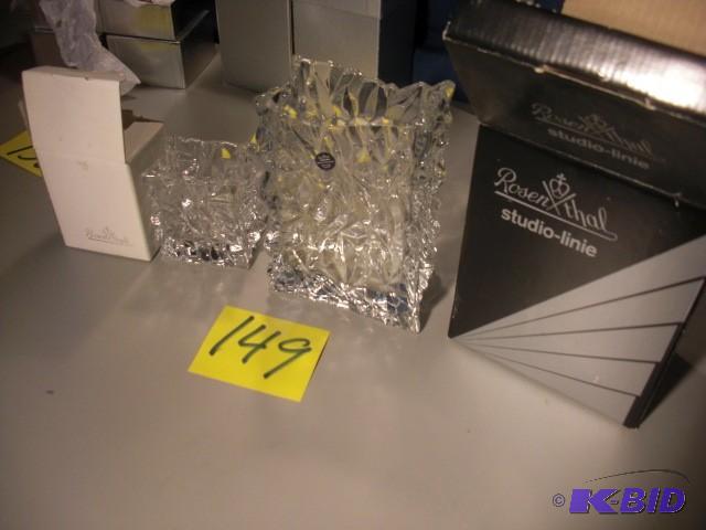 Rosenthal, Studio Line Bag Vase, 7 in Bag Vot...