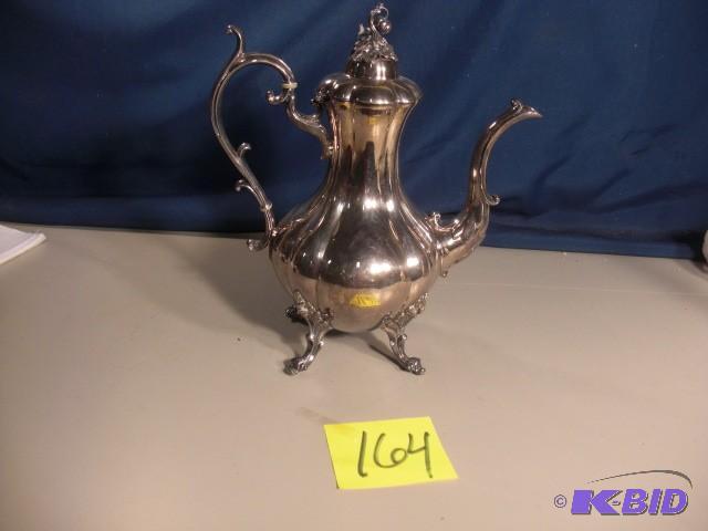 Silver plate Teacoffee pot. .Reed and Barton...